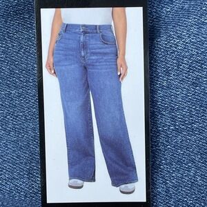 Well Worn Women's Size 8/29 Wide Leg Jeans Blue H0285